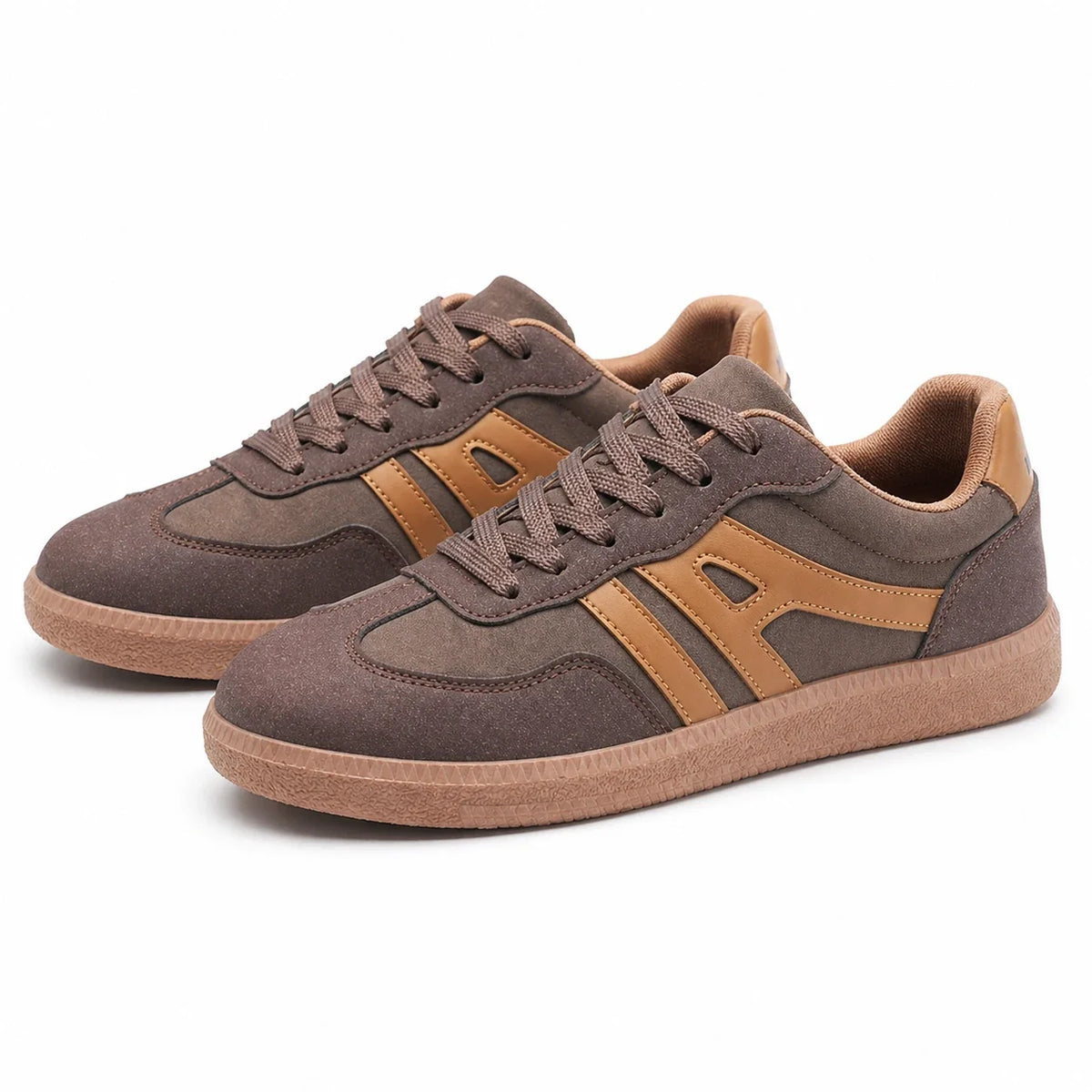 Baskets orthopédiques en daim pour femme – chaussures de marche confortables et antidérapantes