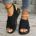 Sandales de marche orthopédiques pour femme avec soutien de la voûte plantaire et confort amorti