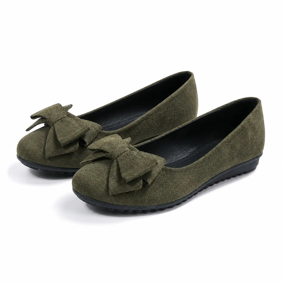 Ballerines orthopédiques pour femme, coupe large et semelle intérieure confortable