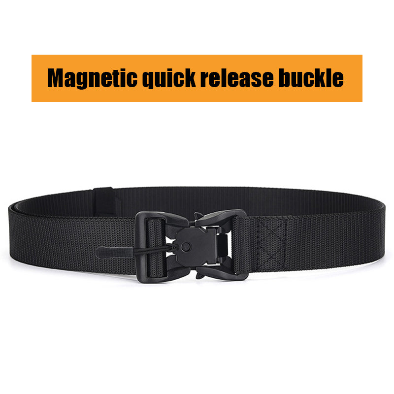 Ceinture élastique à boucle magnétique à dégagement rapide