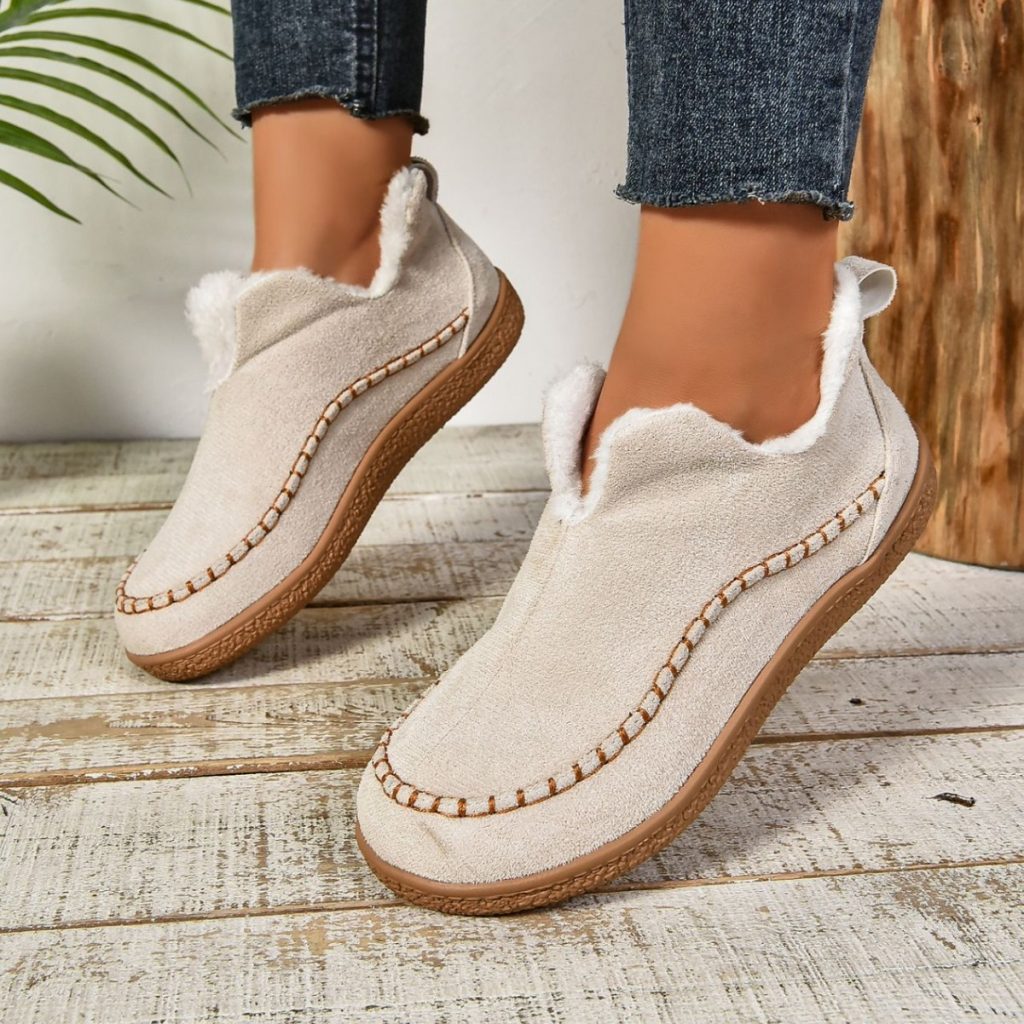 Chaussons orthopédiques barefoot chauds pour femme – hiver
