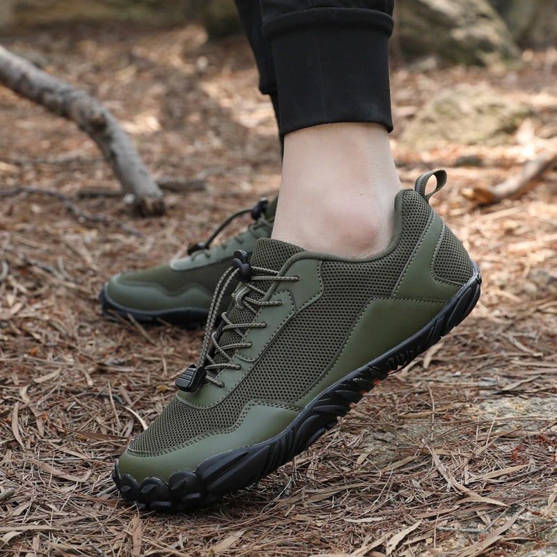 Chaussures de randonnée barefoot orthopédiques à bout large – antidérapantes, pour l'extérieur, unisexe