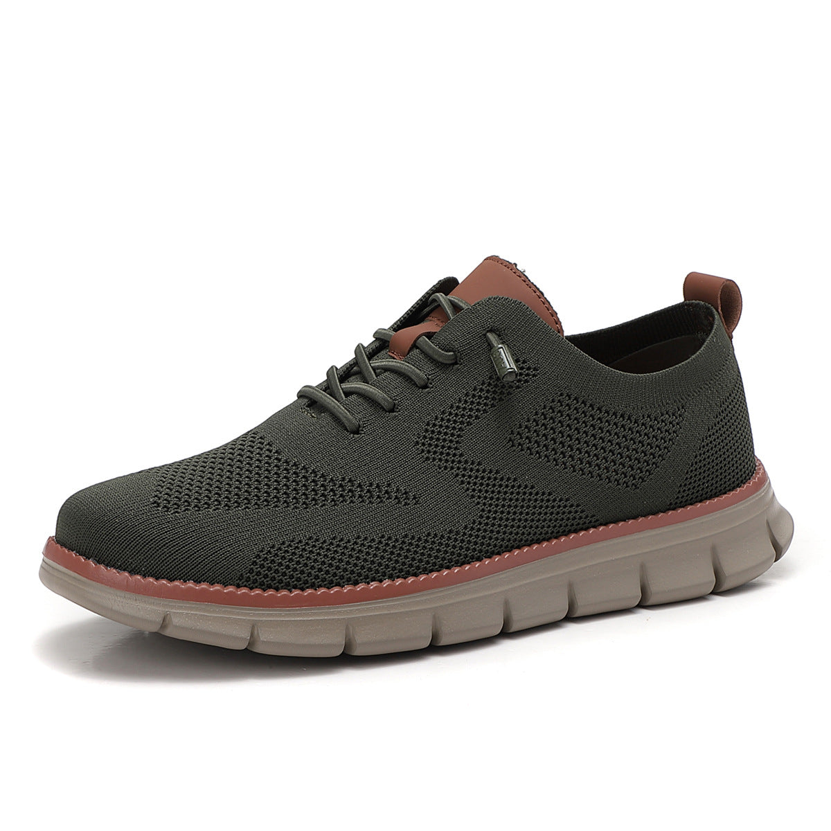 Chaussures orthopédiques pour homme à bout large – ultra confortables, dessus tricot respirant
