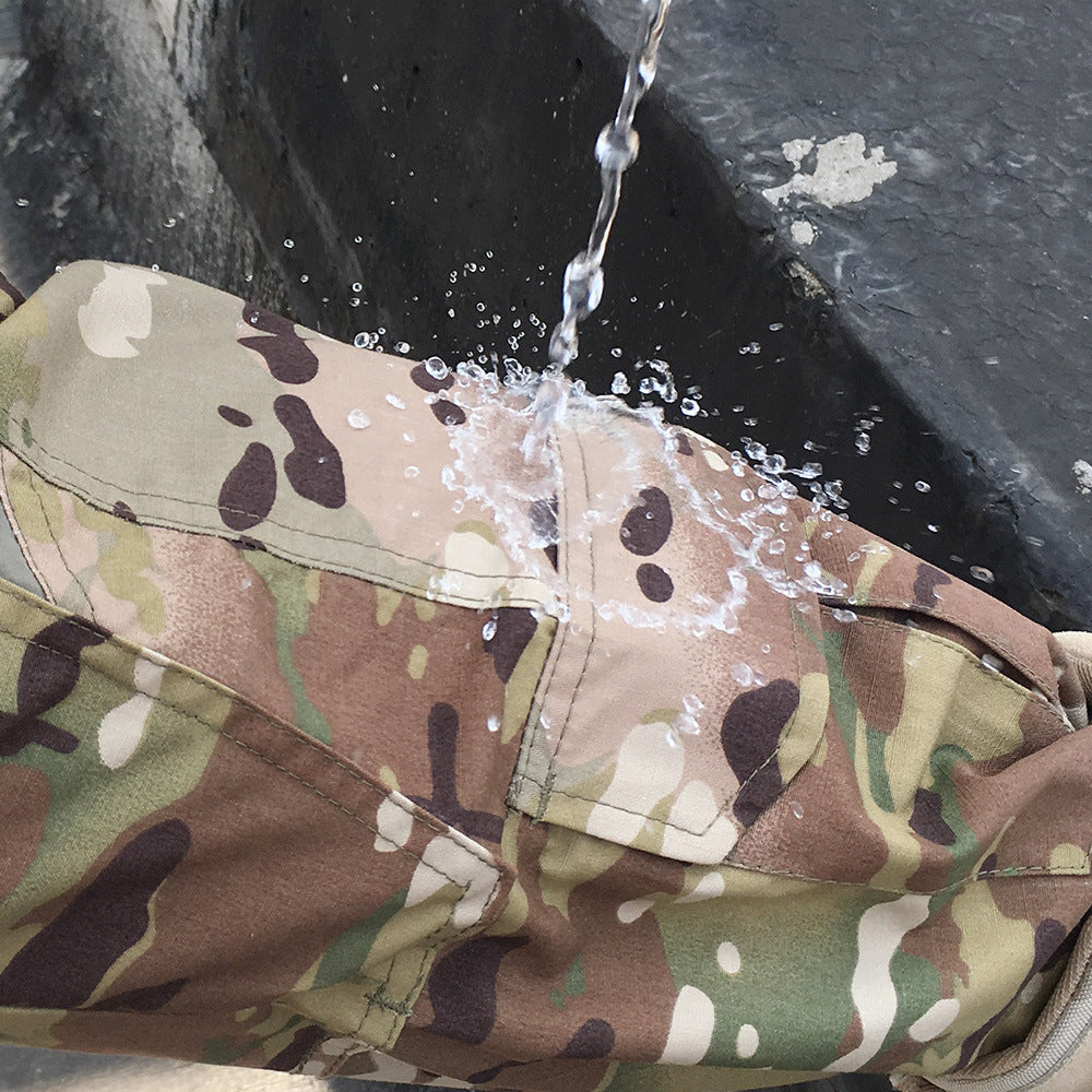 Pantalon tactique avec genouillères – pantalon ripstop de combat et d'extérieur pour homme