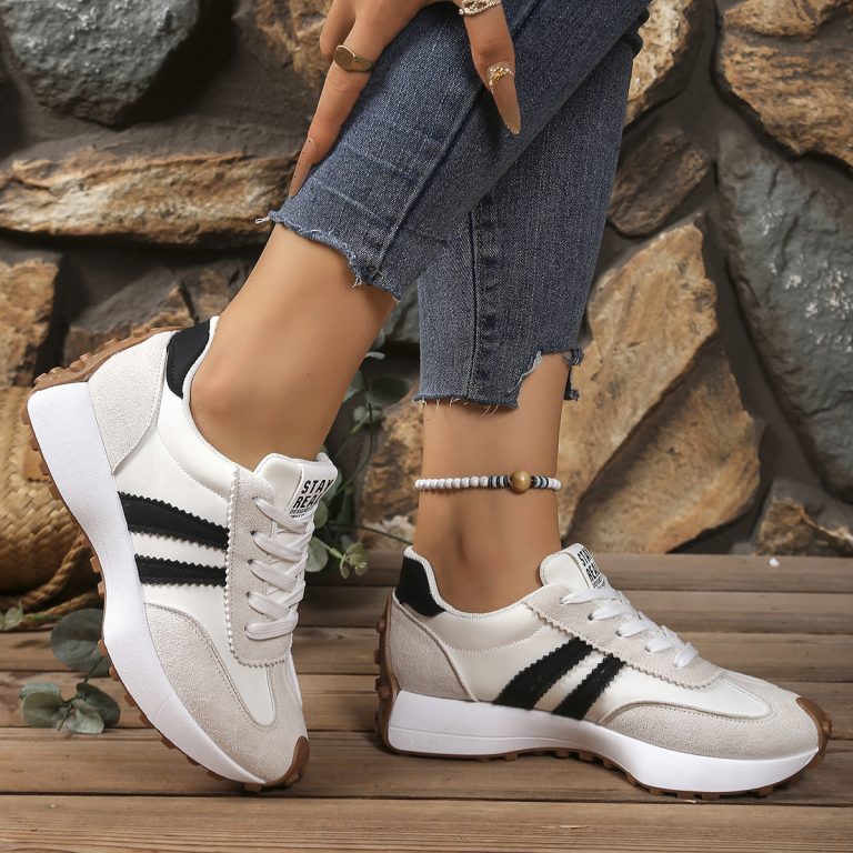 Baskets orthopédiques légères et confortables pour femme