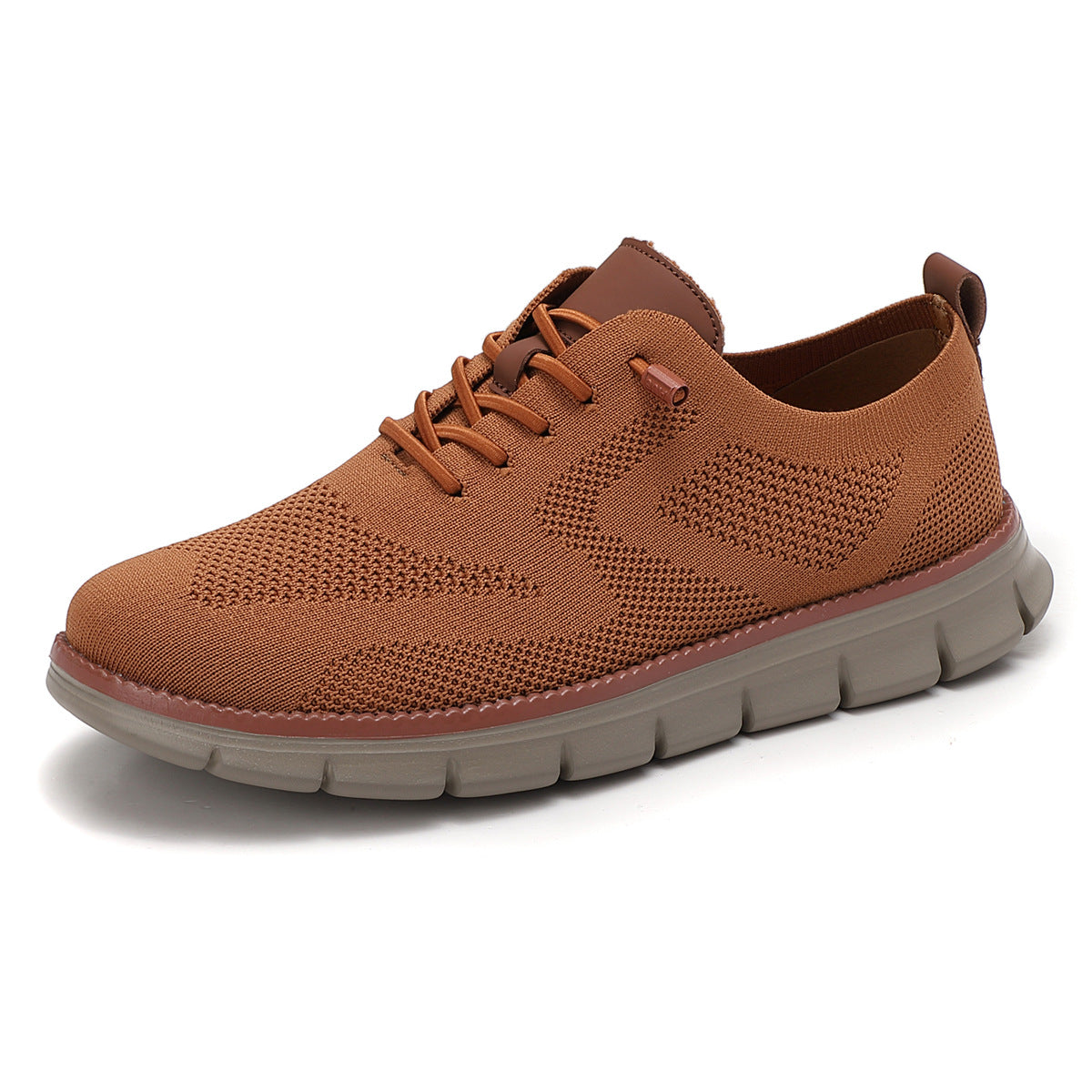 Chaussures orthopédiques pour homme à bout large – ultra confortables, dessus tricot respirant
