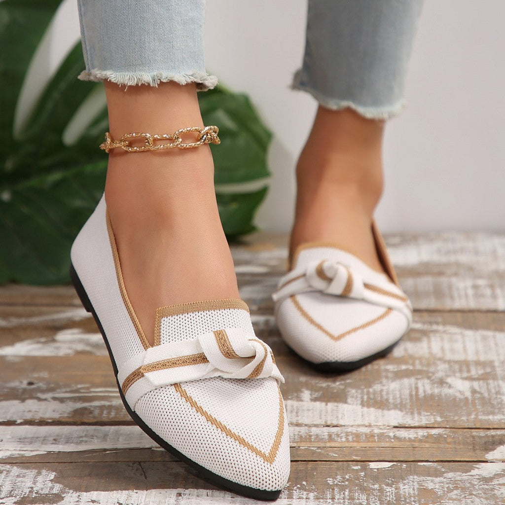 Ballerines orthopédiques pour femme, coupe large