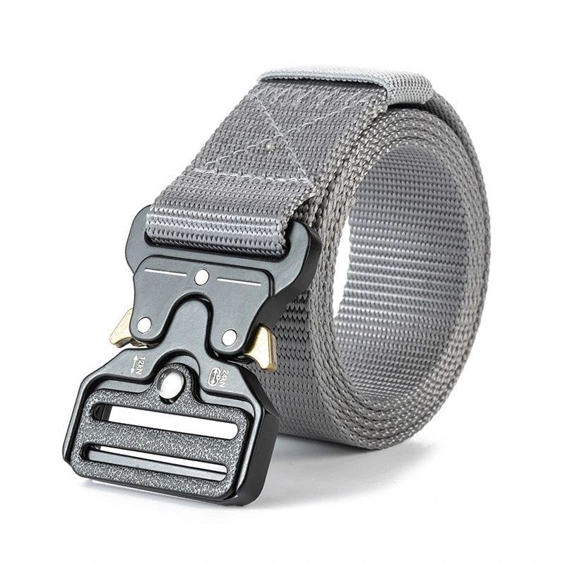 Ceinture élastique d'extérieur pour homme à boucle magnétique à dégagement rapide