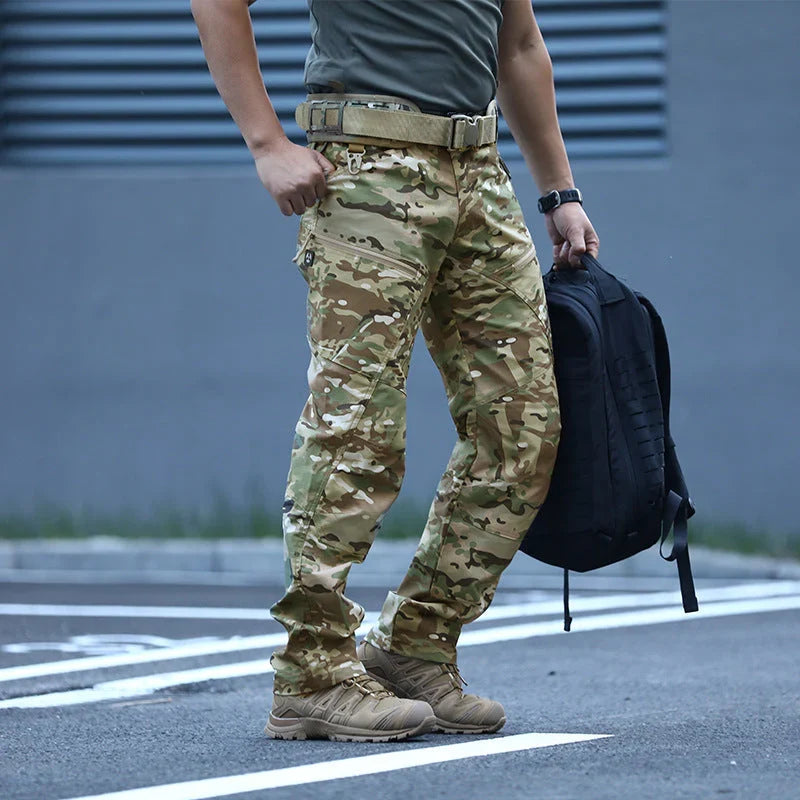 Pantalon cargo tactique déperlant pour homme – pantalon d'extérieur