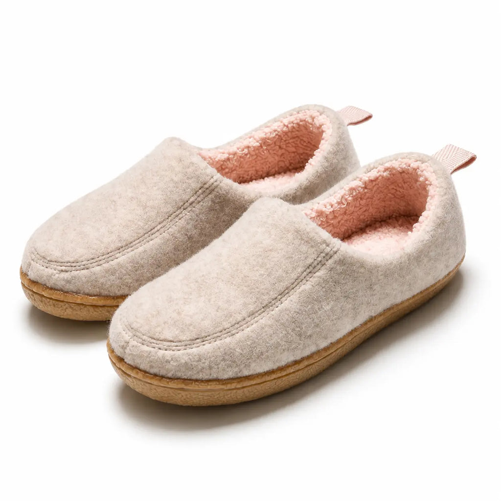 Chaussons chauds à doublure polaire – unisexe