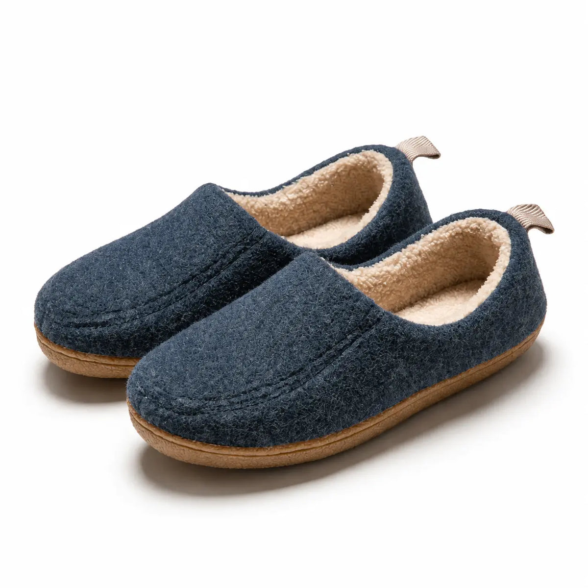 Chaussons chauds à doublure polaire – unisexe