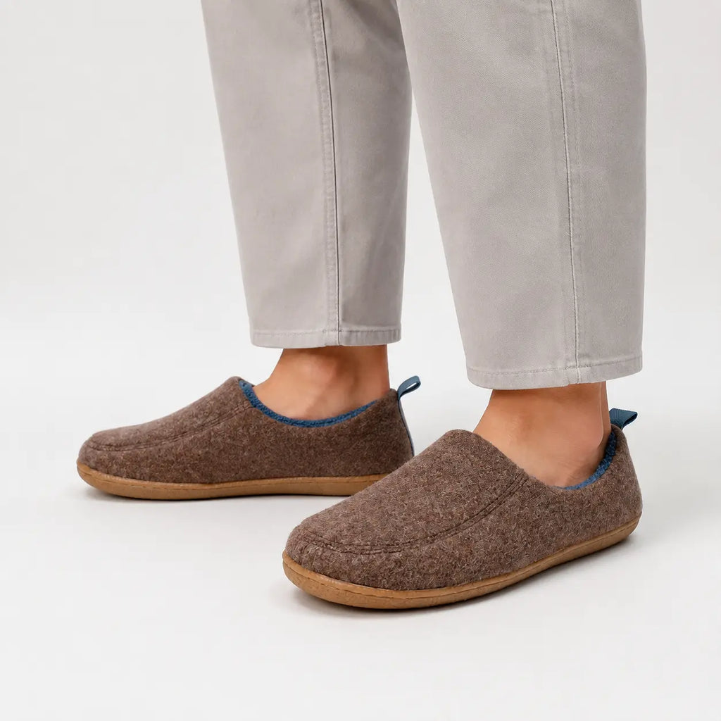 Chaussons chauds à doublure polaire – unisexe