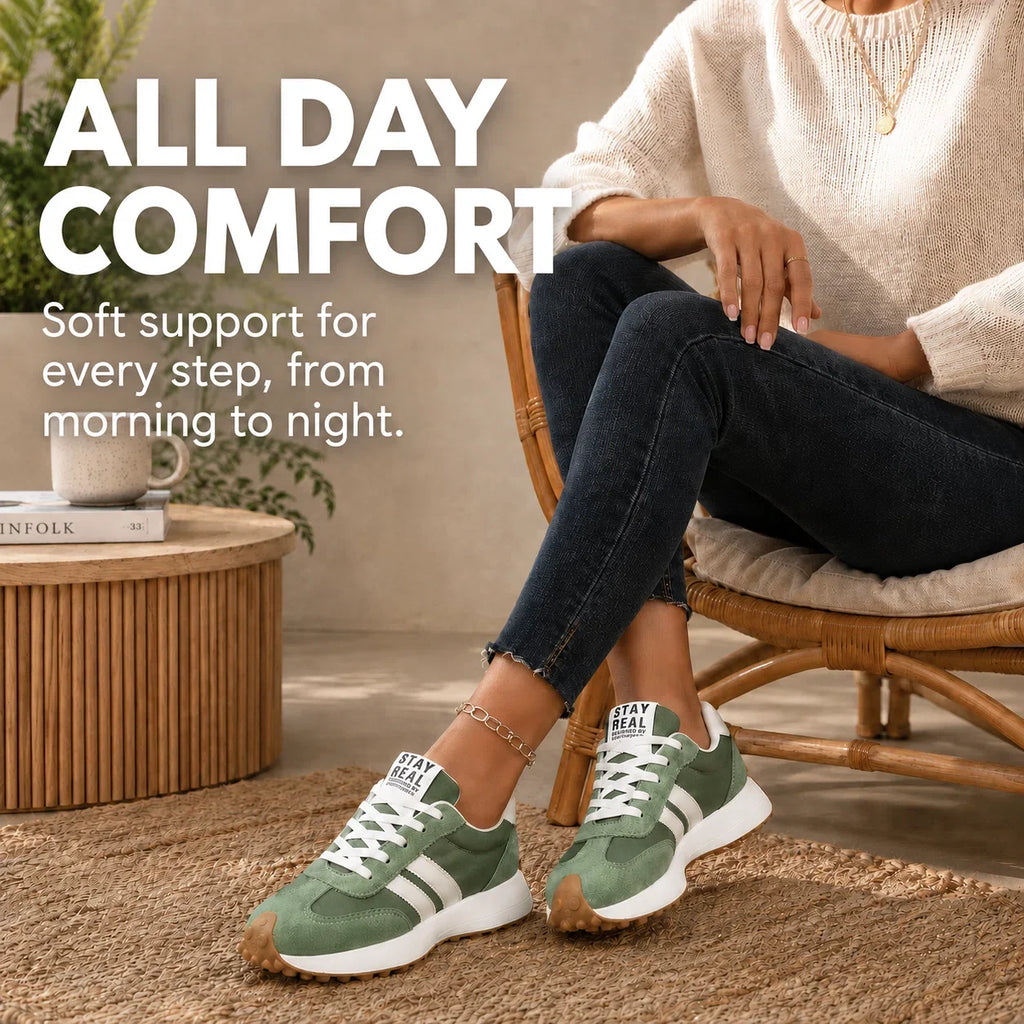 Baskets orthopédiques légères et confortables pour femme