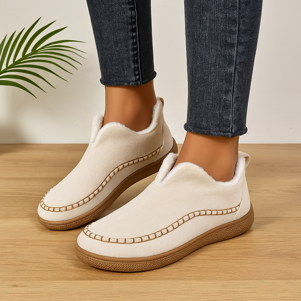 Chaussons orthopédiques barefoot chauds pour femme – hiver