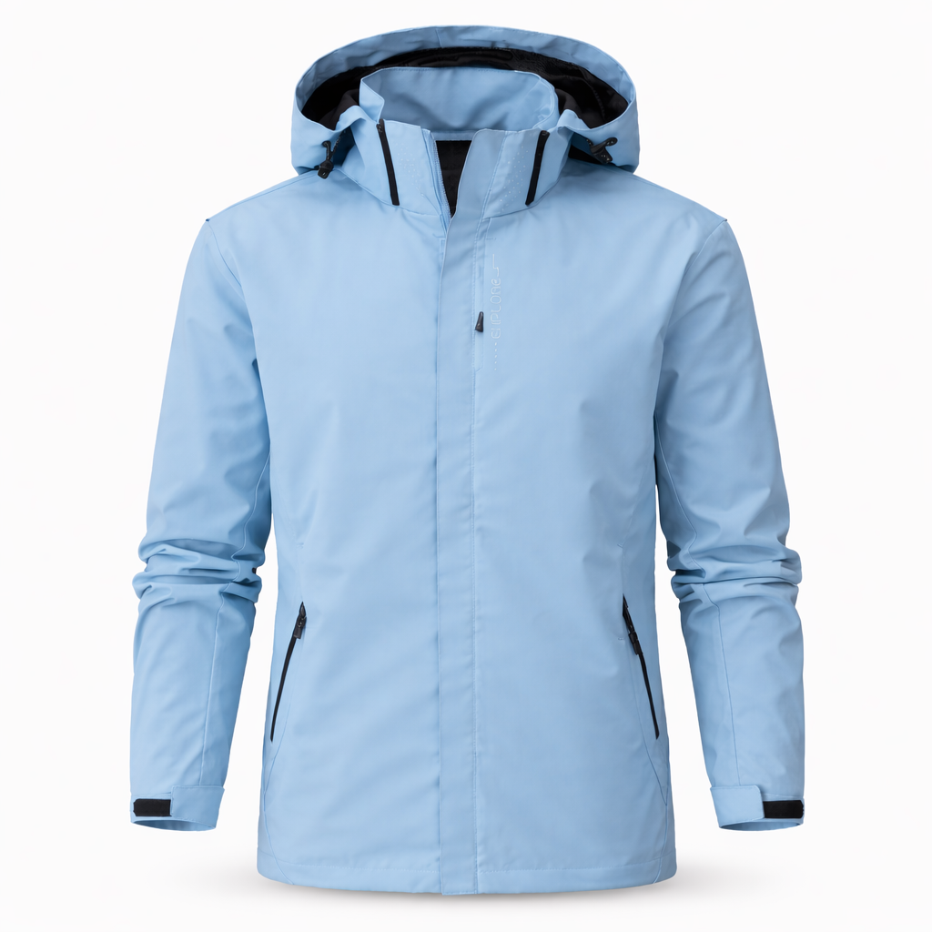 Veste d'extérieur légère imperméable et coupe-vent – unisexe