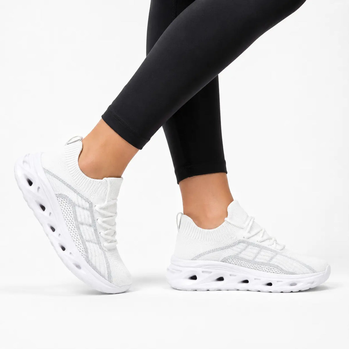 Baskets de marche orthopédiques à bout large – unisexe