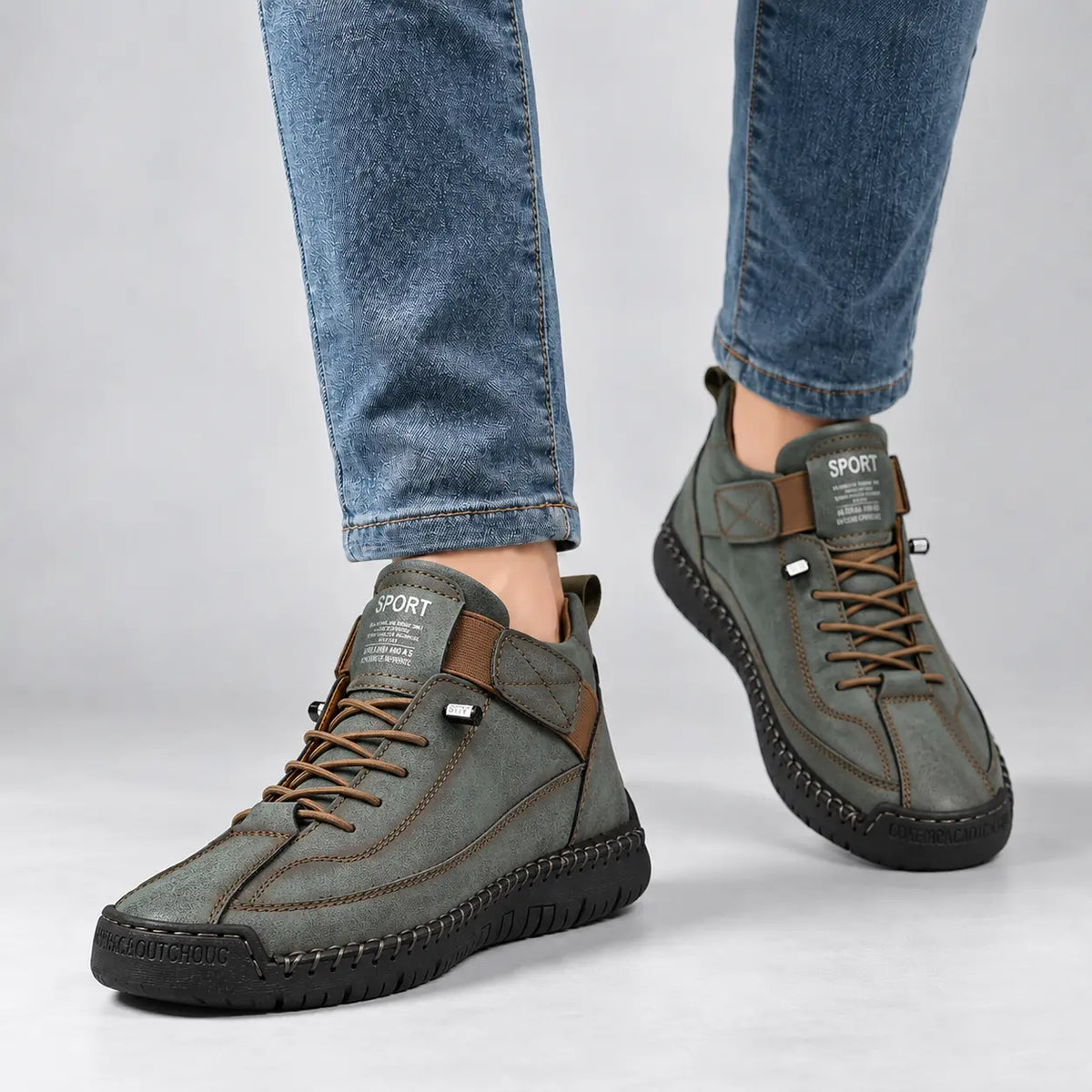 Chaussures de marche orthopédiques à bout large – baskets confort unisexe