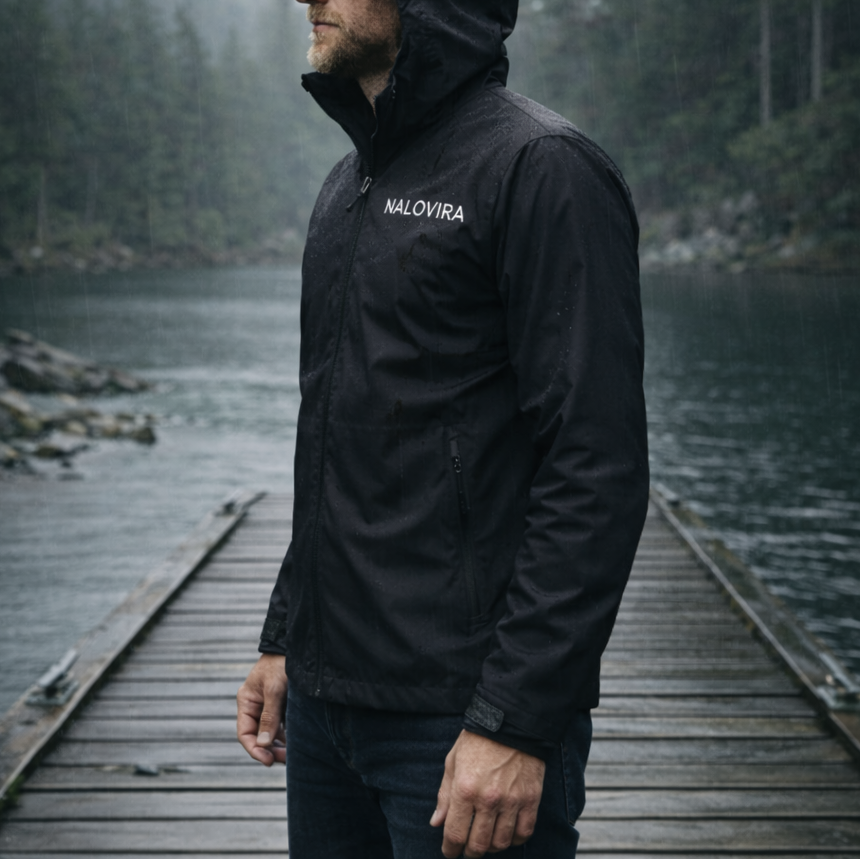 Veste unisexe légère imperméable pour l'extérieur et le quotidien