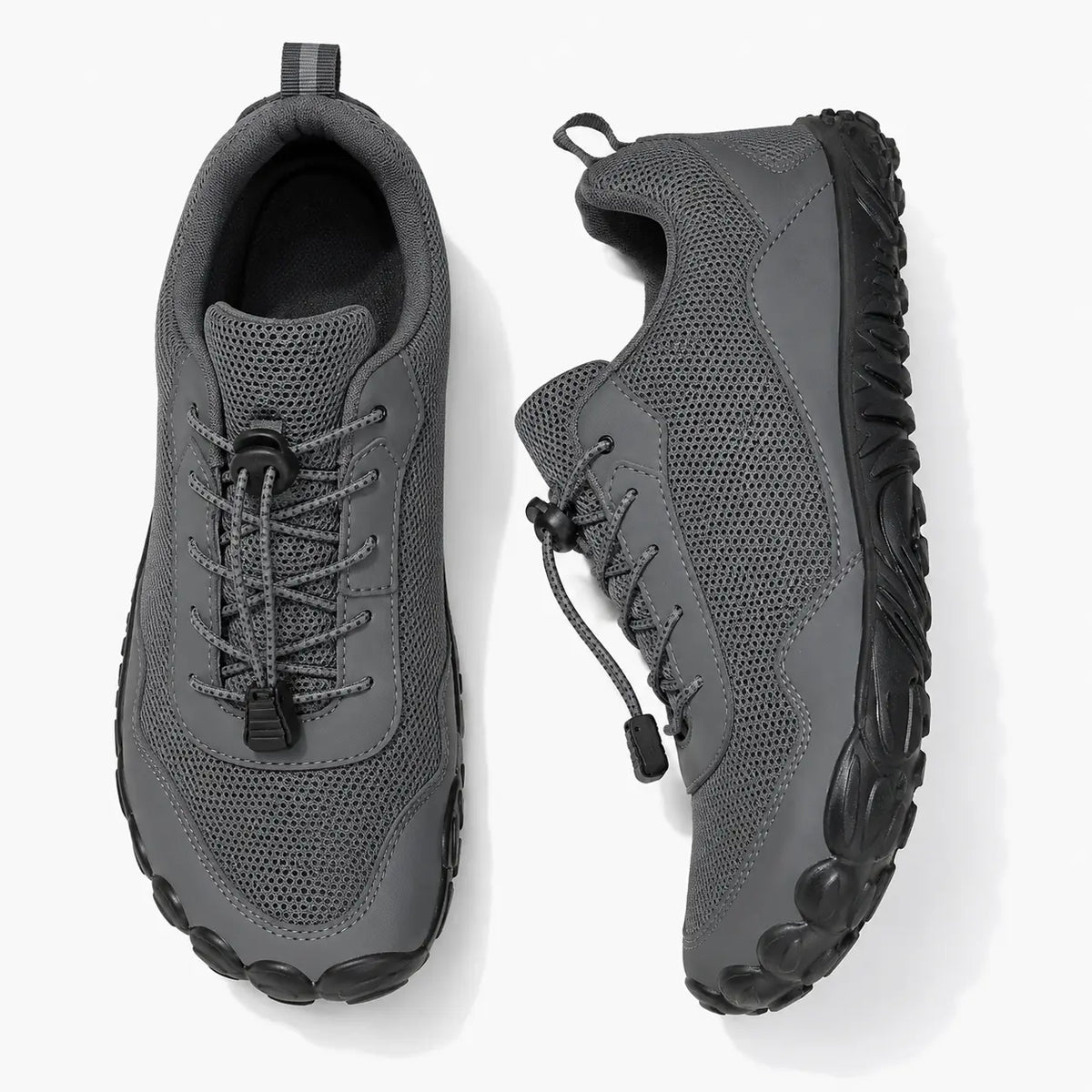 Chaussures de randonnée barefoot orthopédiques à bout large – antidérapantes, pour l'extérieur, unisexe