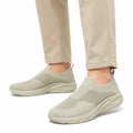 Chaussures de marche orthopédiques à enfiler pour homme, coupe large – sans lacets