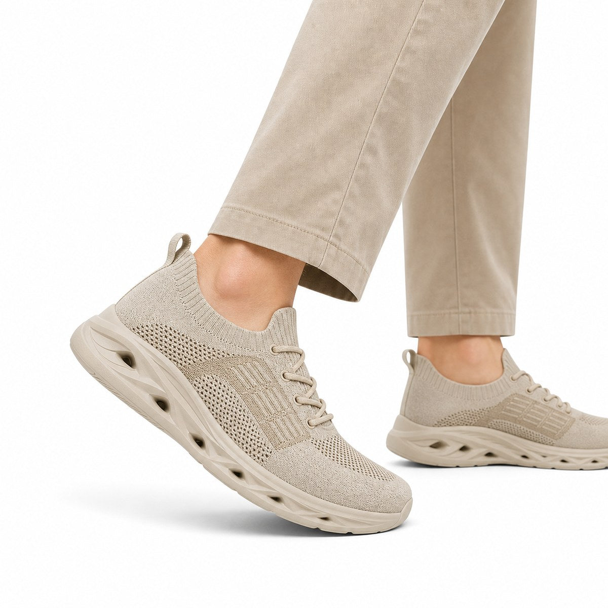 Baskets de marche orthopédiques à bout large – unisexe