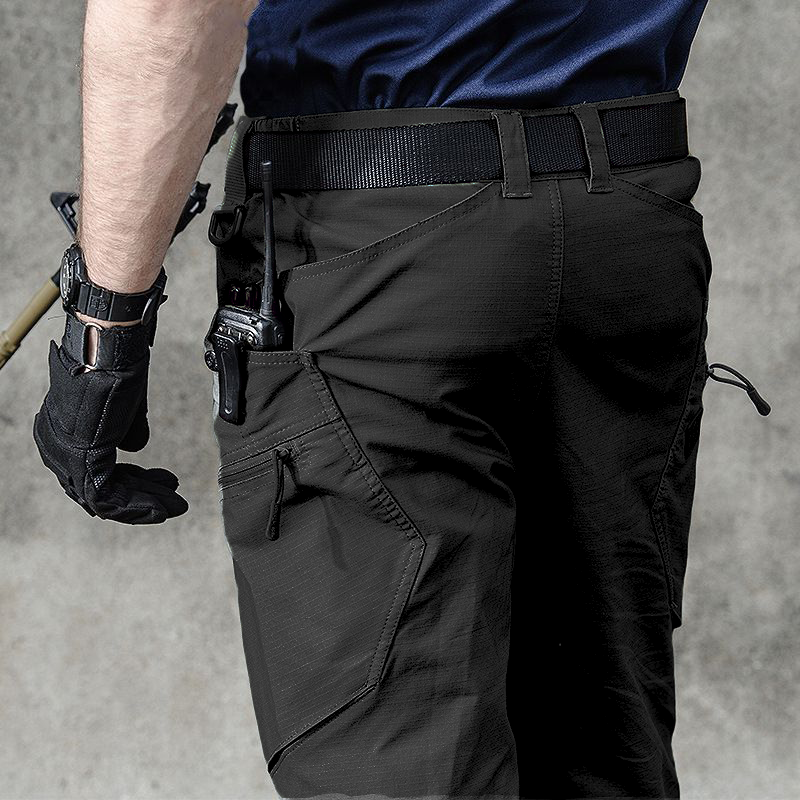 Pantalon de travail tactique extensible pour homme – pantalon d'extérieur déperlant