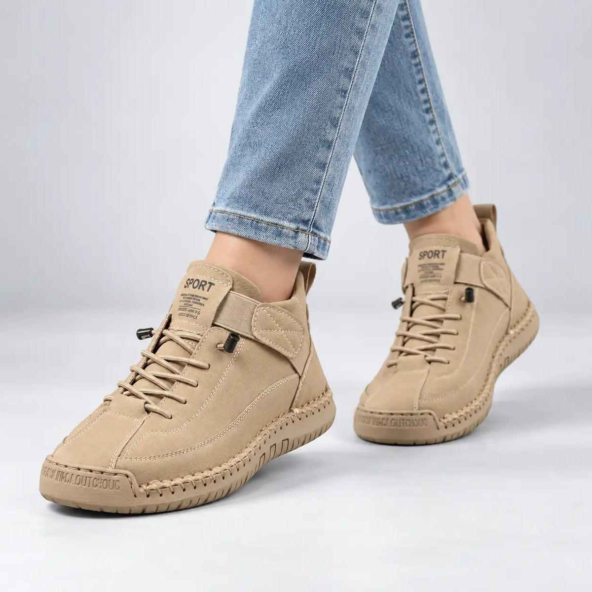 Chaussures de marche orthopédiques à bout large – baskets confort unisexe