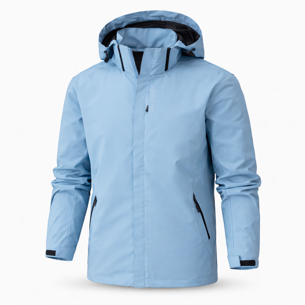 Veste d'extérieur légère imperméable et coupe-vent – unisexe