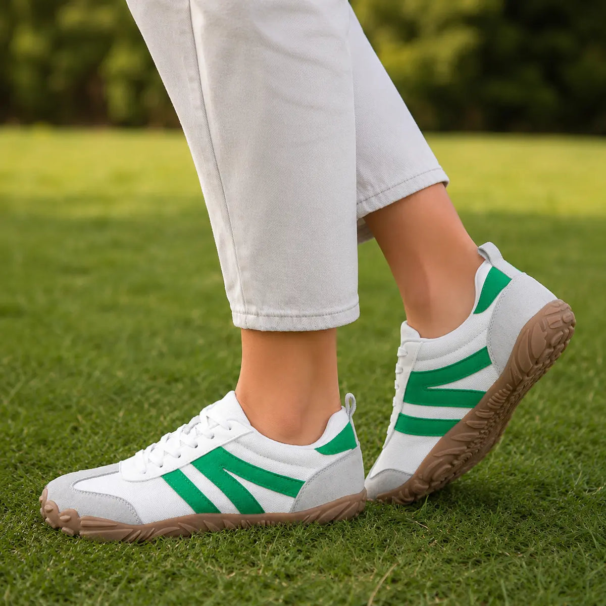 Chaussures barefoot de marche légères à coupe large – chaussures de randonnée orthopédiques, unisexe