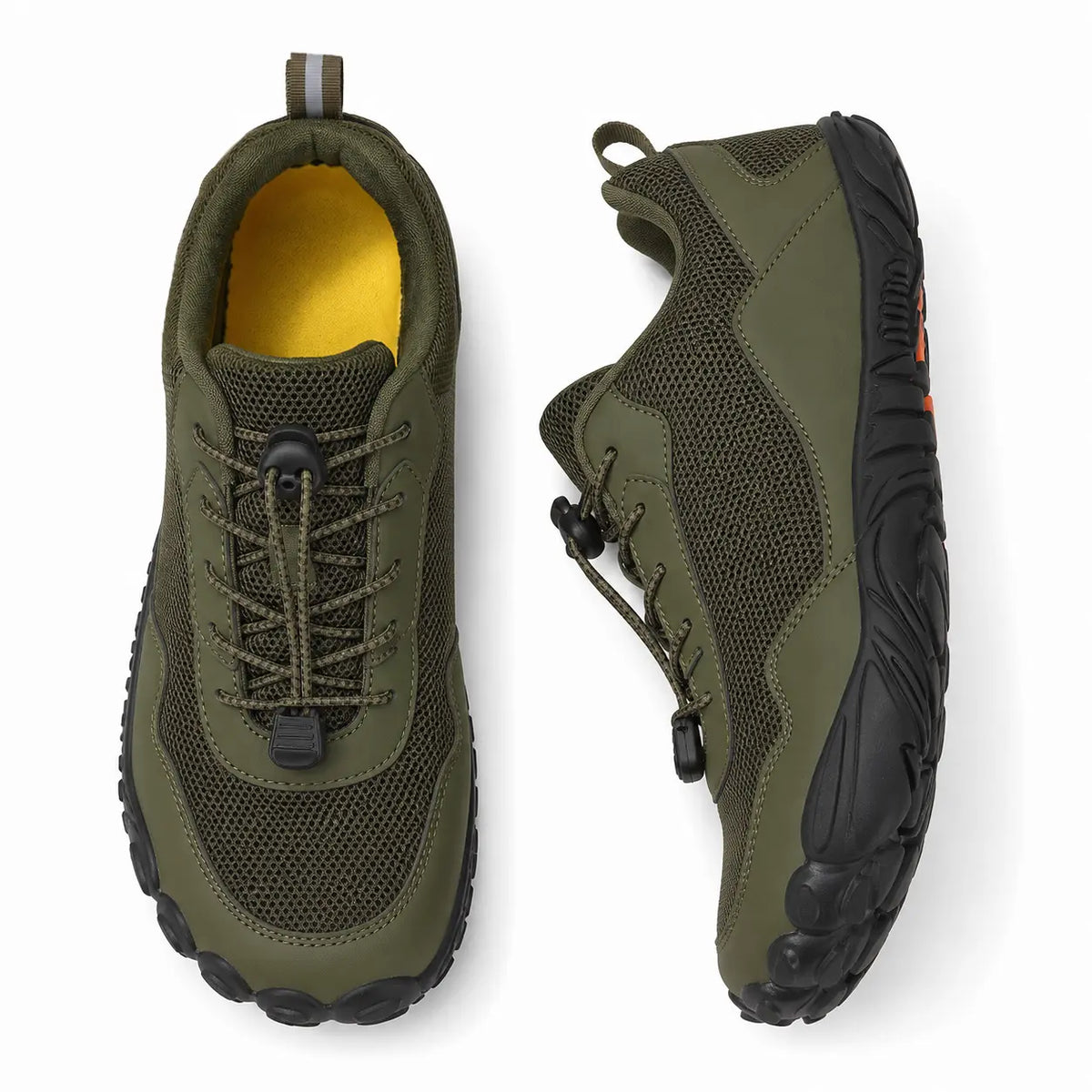 Chaussures de randonnée barefoot orthopédiques à bout large – antidérapantes, pour l'extérieur, unisexe