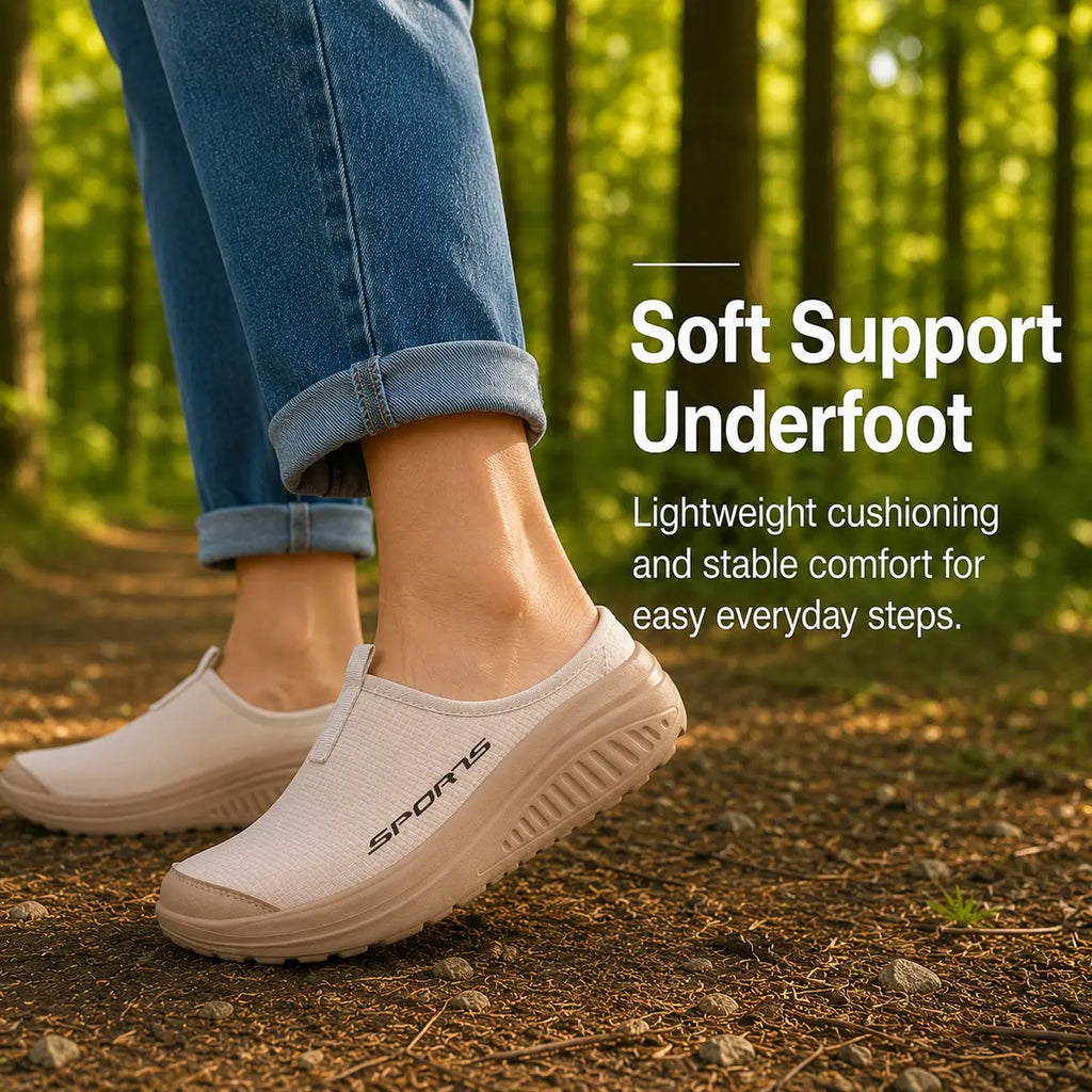 Chaussons orthopédiques à enfiler à bout fermé pour femme