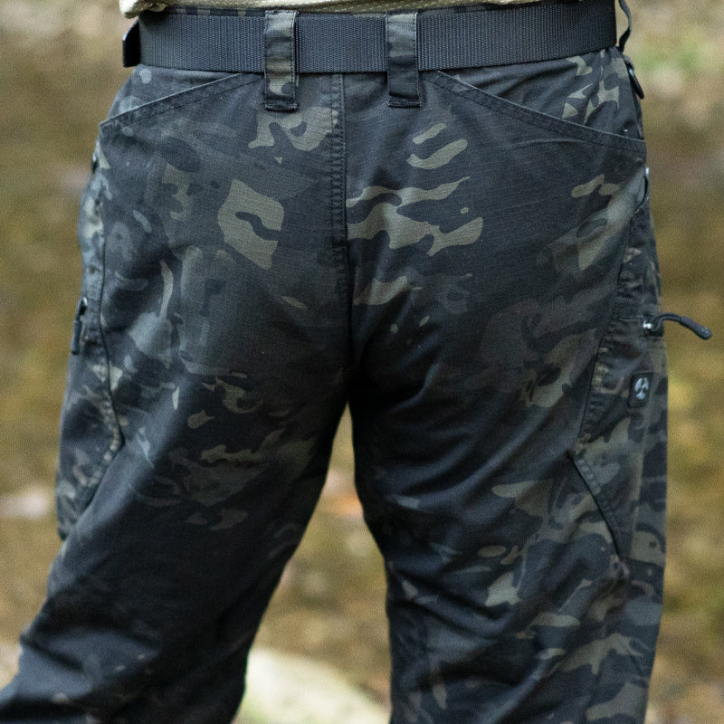 Pantalon cargo tactique extensible pour homme – pantalon d'extérieur déperlant
