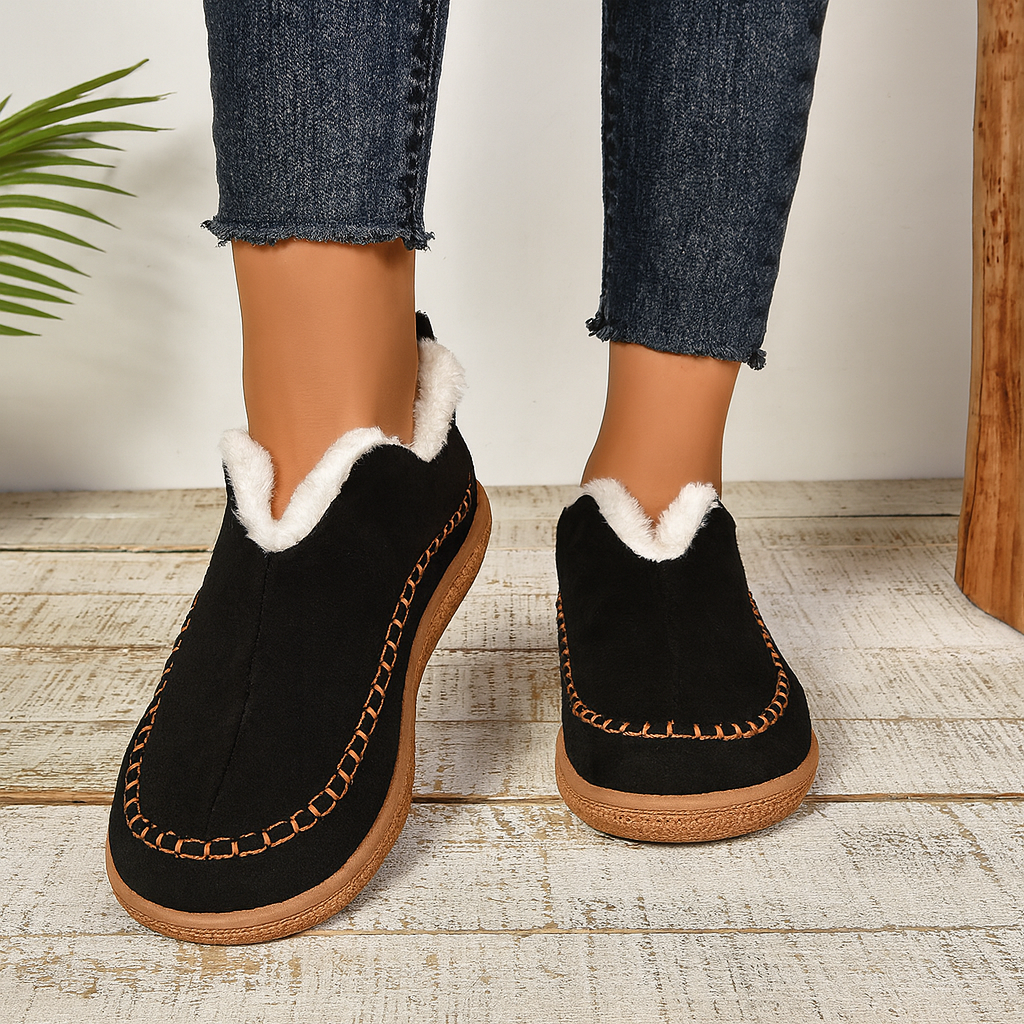 Chaussons orthopédiques barefoot chauds pour femme – hiver
