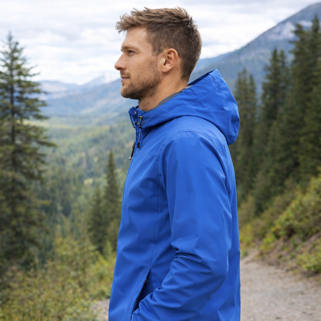 Veste de pluie légère imperméable et respirante – unisexe
