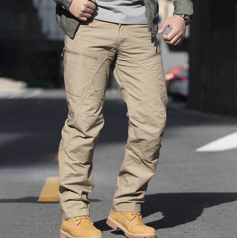 Pantalon cargo tactique déperlant pour homme – pantalon d'extérieur extensible