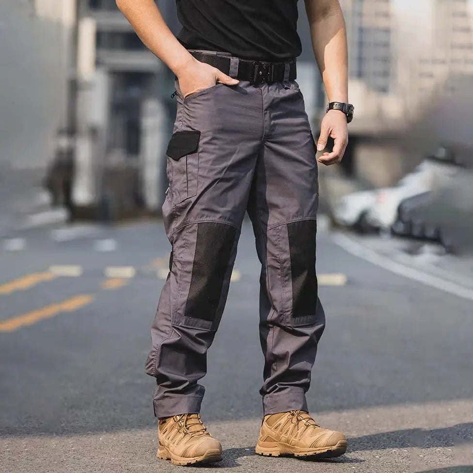 Pantalon cargo pour homme – pantalon ripstop déperlant pour la ville et l'extérieur