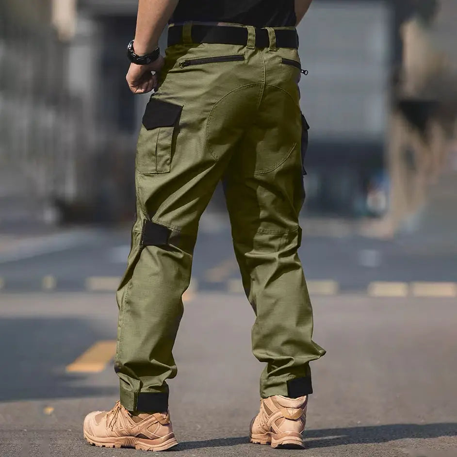 Pantalon cargo pour homme – pantalon ripstop déperlant pour la ville et l'extérieur