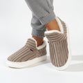 Chaussons orthopédiques d'hiver en peluche chaude