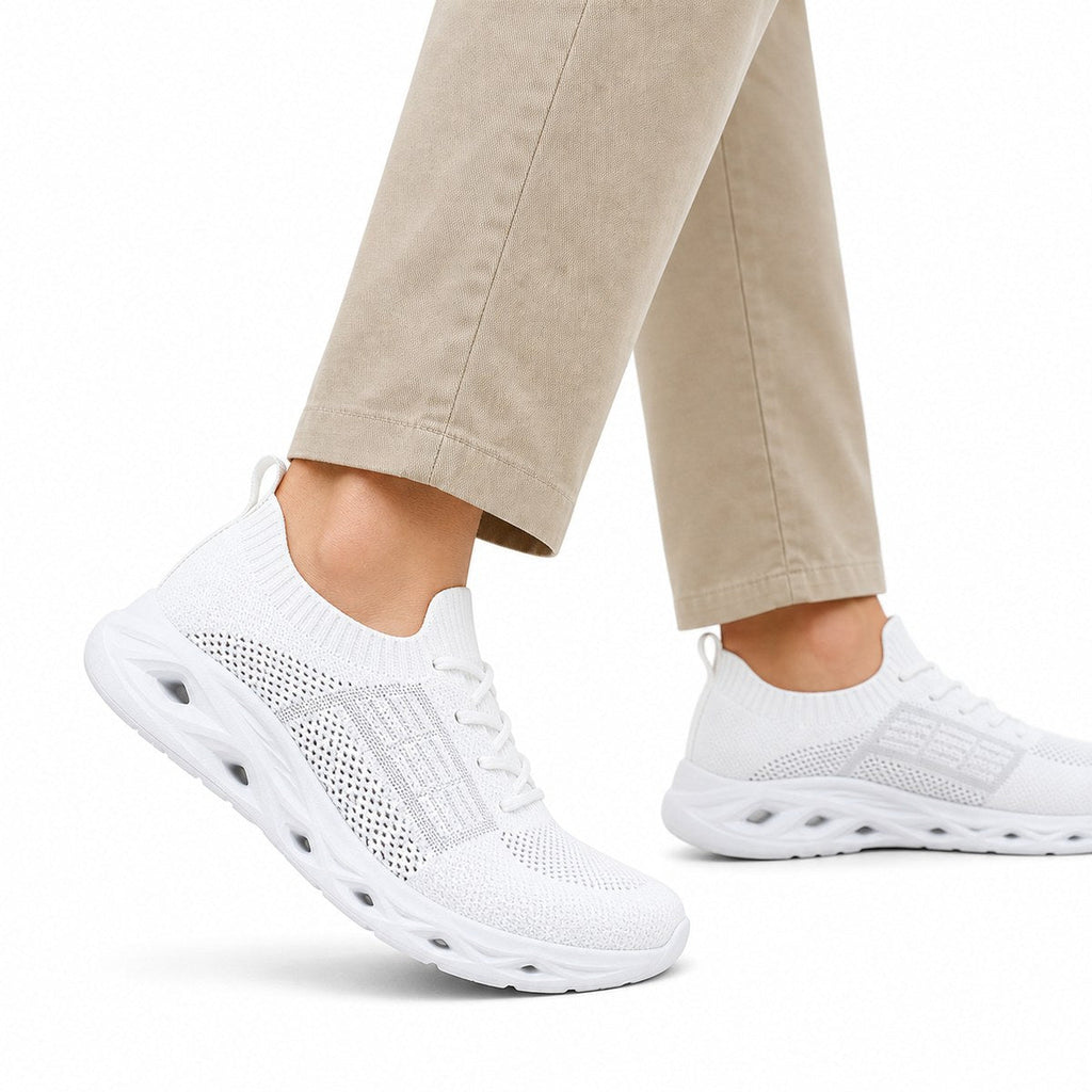 Chaussures de marche orthopédiques à bout large et soutien de la voûte plantaire – baskets confort unisexe