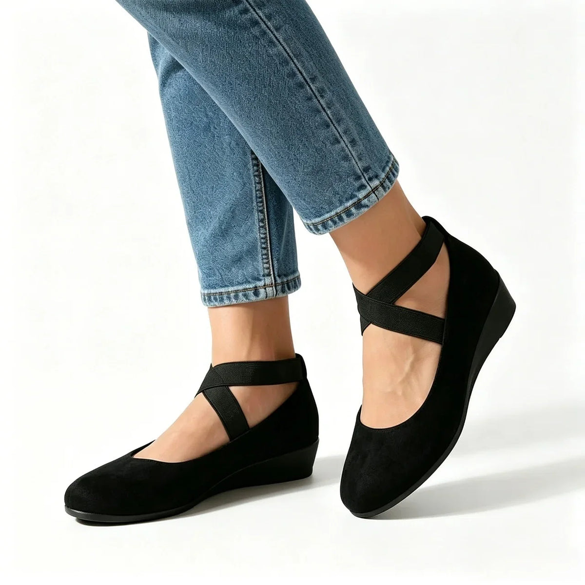 Ballerines orthopédiques avec soutien de la voûte plantaire pour femme – chaussures légères et confortables